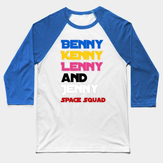 Lego Space Squad! Baseball T-Shirt by Tdjacks1